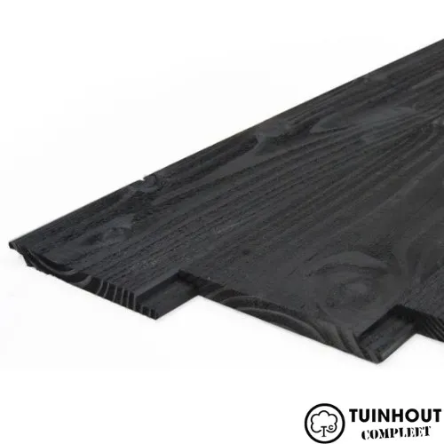 Douglas Sponningplank zwart 18 x 190 mm WB 175 mm