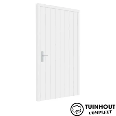 Plaatdeur Hardhout Okoumé Wit rechtsdraaiend XL 1200 x 2115 mm