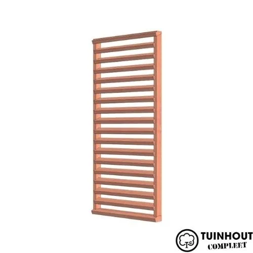 Louvre paneel horizontaal 844x2200mm