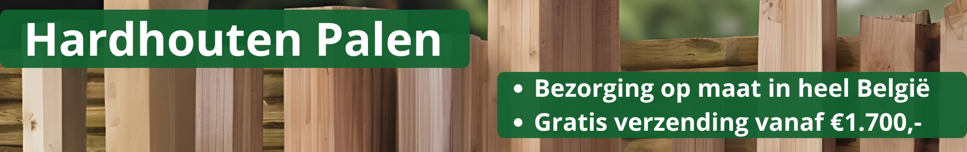 Hardhouten Palen