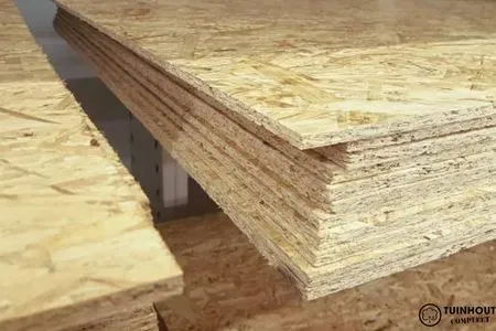 Stapel met OSB3 platen