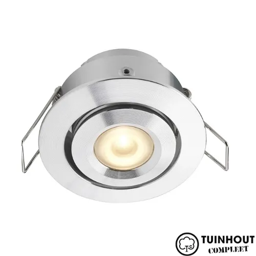 Inbouwspotjes LED kantelbaar Toledo aluminium set