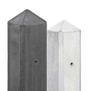 Betonnen schutting palen