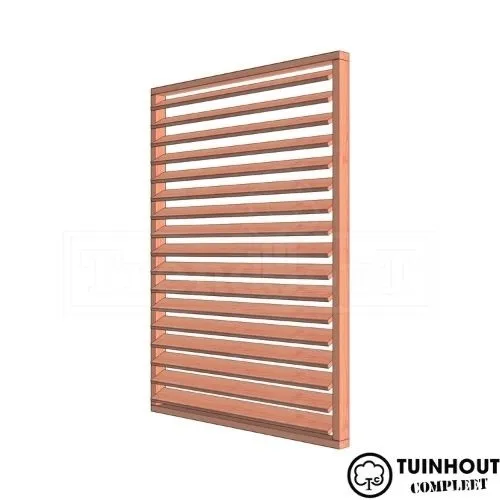 Louvre paneel horizontaal draaibaar 1630 x 2200 mm