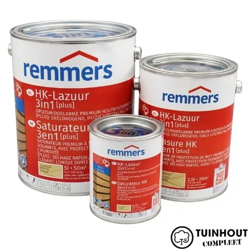 Remmers HK lazuur 3 in 1 Plus Douglas kleur