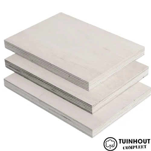 Hardhout multiplex gegrond 250 x 122 cm