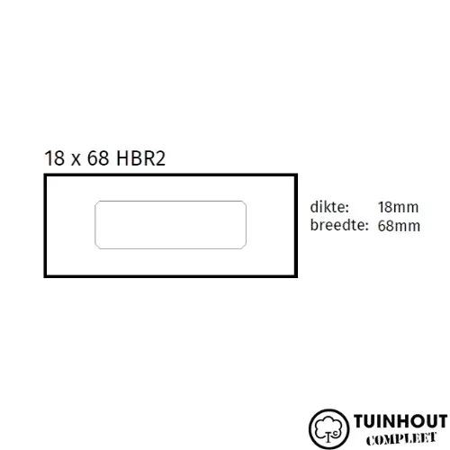 Thermo Ayous Planken 18 x 68 mm