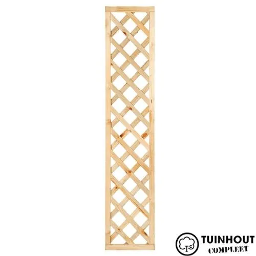 Trellis grenen diagonale lamellen met lijst 180 cm hoog