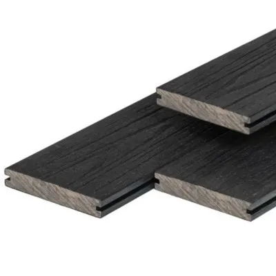 Composiet Vlonderplank Zwart massief 23 x 138 mm