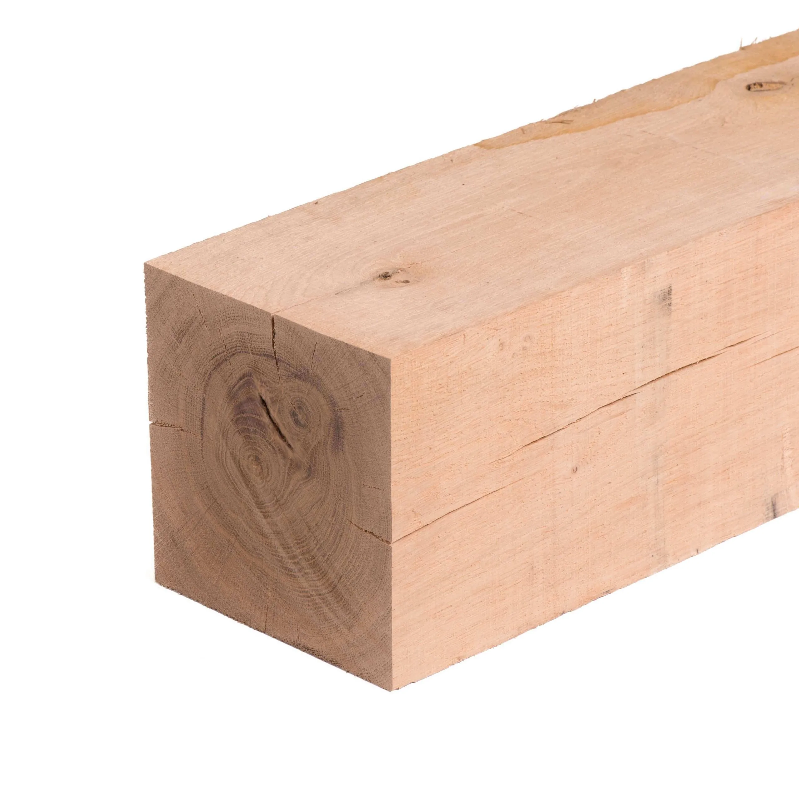 Eiken balk 180 x 180 mm Geschaafd