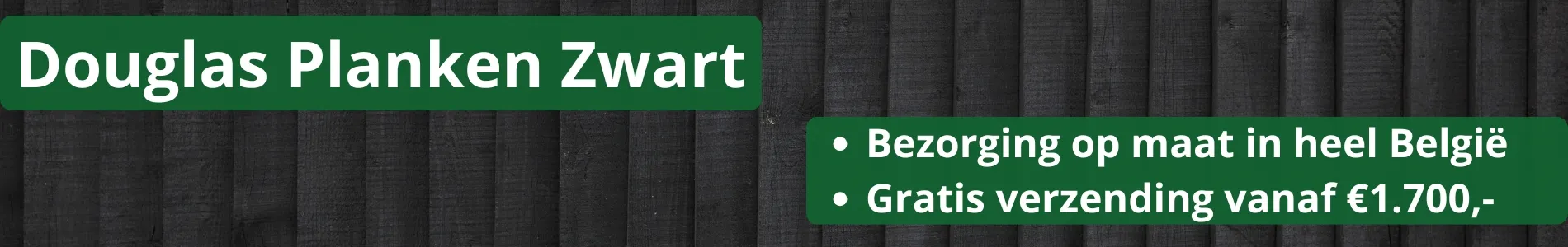 Douglas Planken Zwart
