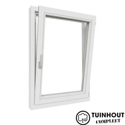 Draai/Kiep raam Meranti Wit rechtsdraaiend 700 x 985 mm