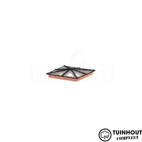 Lichtstraat schilddak 1536 x 1536 mm