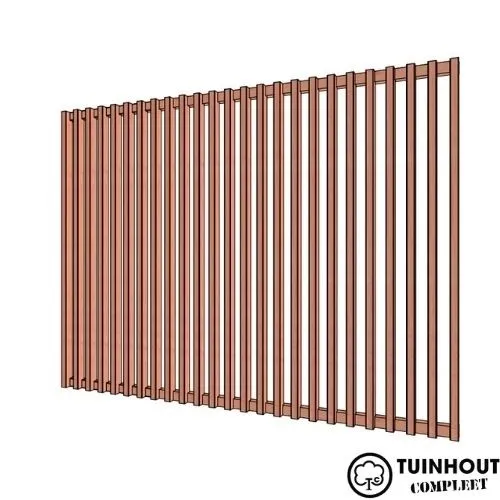 Louvre paneel verticaal 2760 x 2200 mm