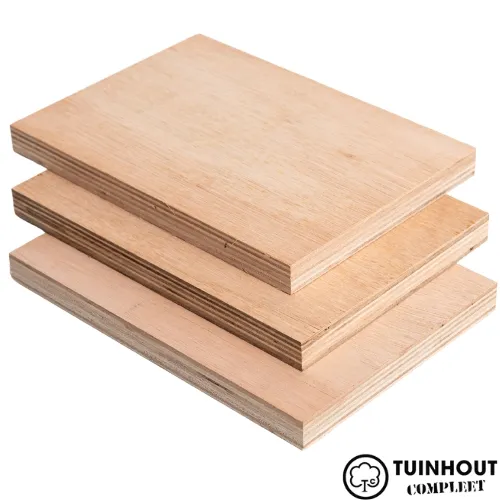 Hardhout multiplex blank 250 x 122 cm