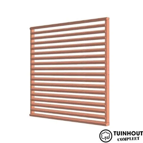 Louvre paneel horizontaal 2230 x 2200 mm