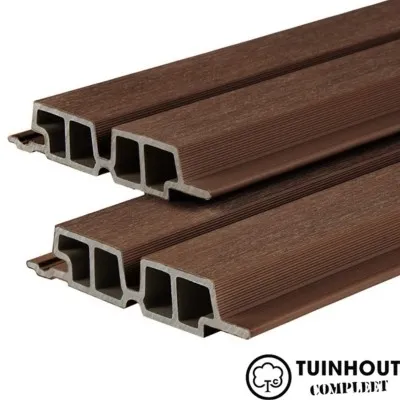 Composiet Dubbel Profiel Ipé 33 x 170 mm