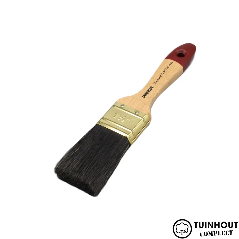 Anza Diamond Classic terpentinebasis platte kwasten