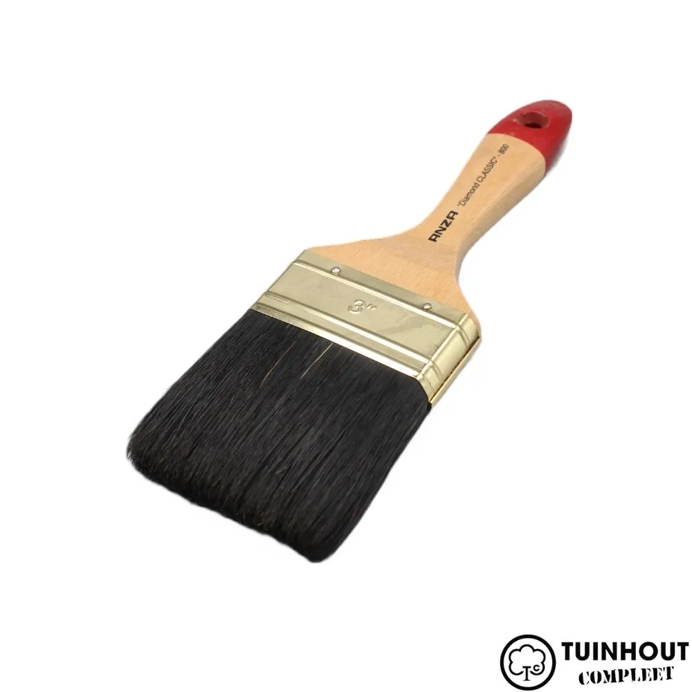 Anza Diamond Classic terpentinebasis platte kwasten
