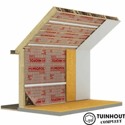 Dampremmende bouwfolie 1.5 x 25 meter - Miofol 125S