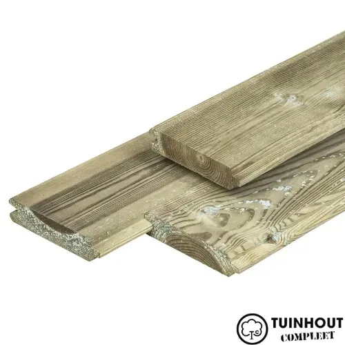 Grenen schutting planken