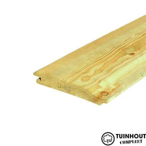 Vuren rabat geïmpregneerd 18 × 145 mm WB 135 mm