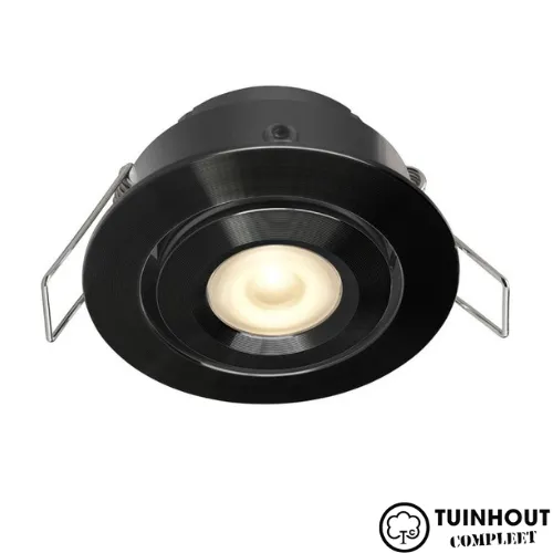 Inbouwspotjes LED kantelbaar Toledo zwart set
