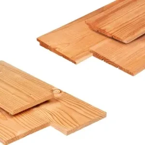 Verschillende schutting planken