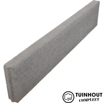 Opsluitband antraciet 100 x 20 x 6 cm
