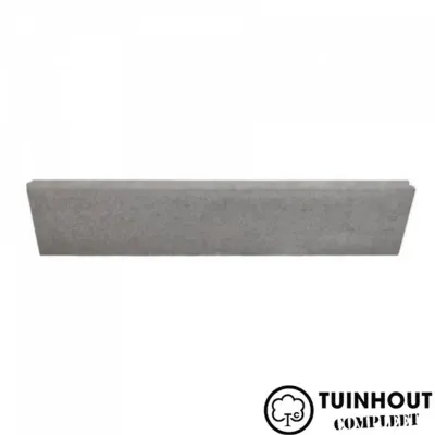 Opsluitband antraciet 100 x 20 x 6 cm